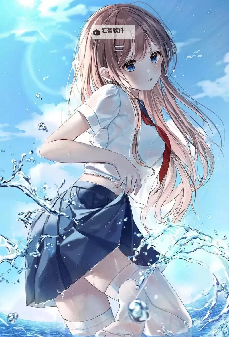 动漫美女出水：精彩瞬间与你一同领略动人魅力图1