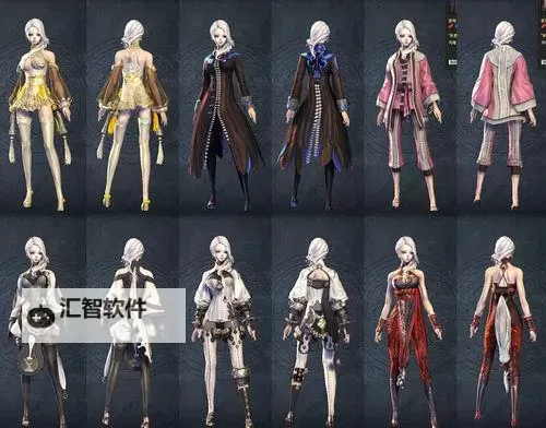 探索唯美幻丽：最新剑灵时装图片欣赏图1