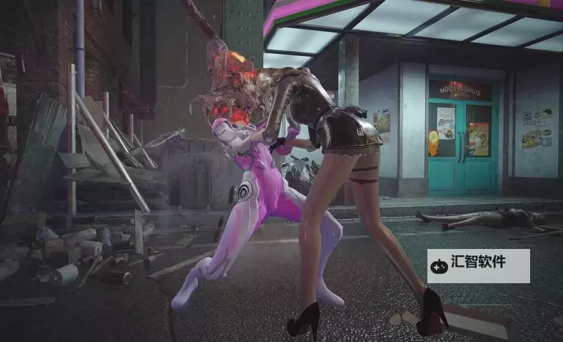 生化危机女角色变异合集：恐怖变异与绝美反差的完美融合图1