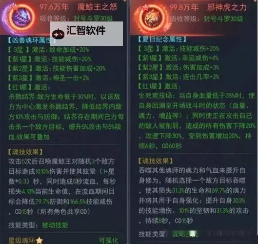 斗罗大陆魂环等级排名颜色从高到低详解及等级归属分析图1