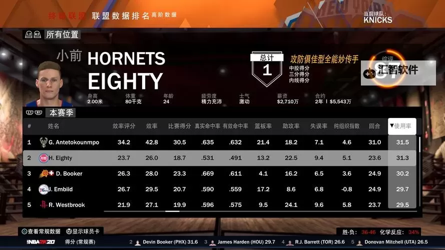 《NBA2K16》MC模式身高对命中率影响说明图1