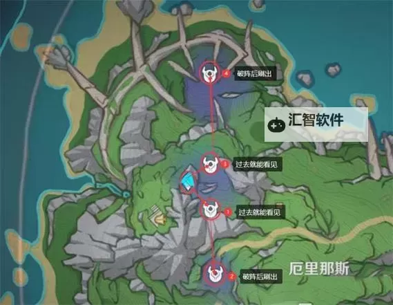 《原神》隙境原体点位一览图1