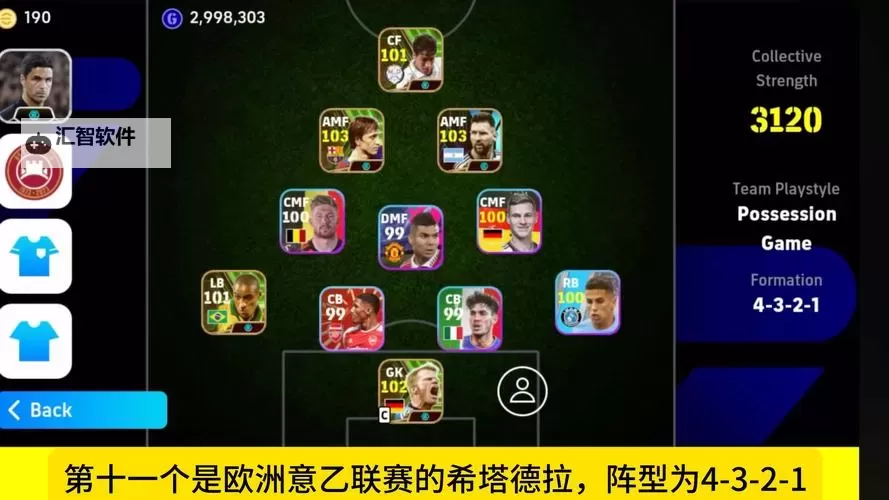 《实况足球2016（PES2016）》大师联赛全明星阵容心得图1