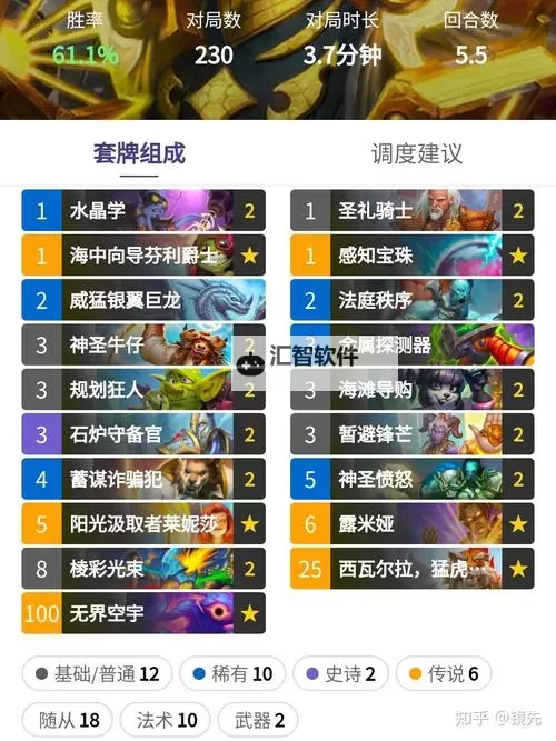 《炉石传说》元气骑构筑推荐 元气骑卡组代码分享图2