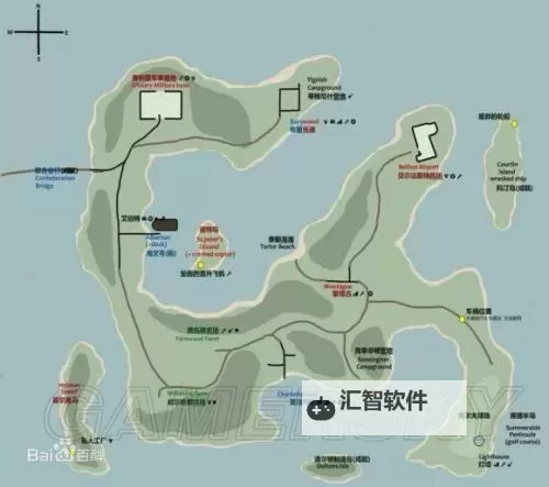 未转变者（unturned） 详细地图一览图1