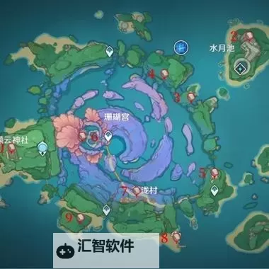 《原神》鹮巷物语五残页收集攻略图1