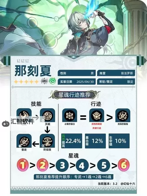 《崩坏星穹铁道》那刻夏抽取与培养建议 那刻夏光锥、遗器选择图2