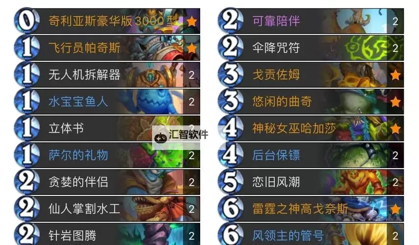 《炉石传说》巨像法构筑攻略 巨像法卡组分享图1