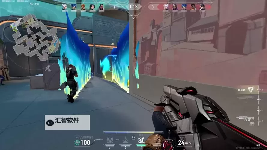 《无畏契约》霓虹源工重镇职业选手SEN TenZ操作解析 霓虹源工重镇打法教学图1