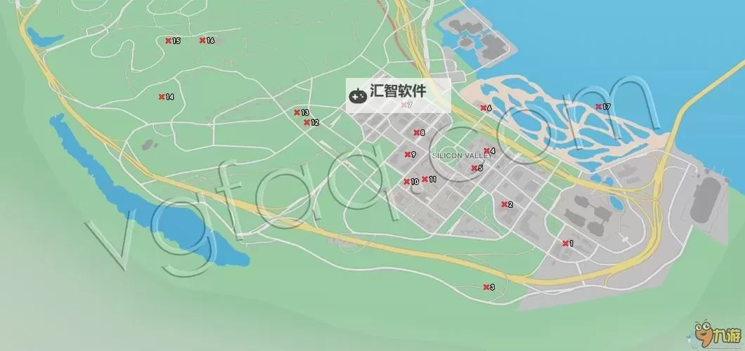 《看门狗2》全隐藏车辆地图位置详解 隐藏车辆在哪图1