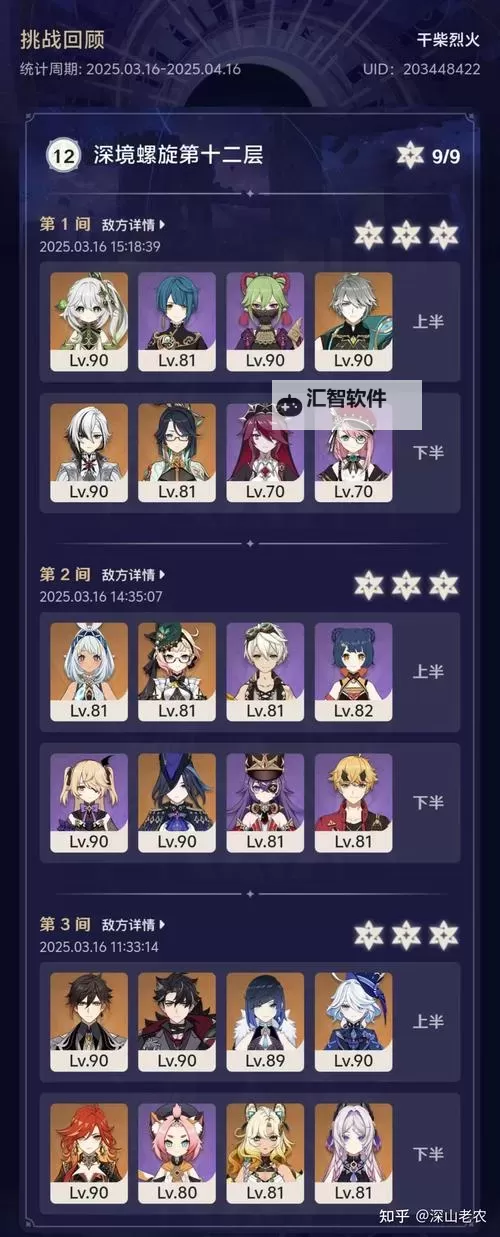 《原神》1.6版深境螺旋角色推荐榜图1