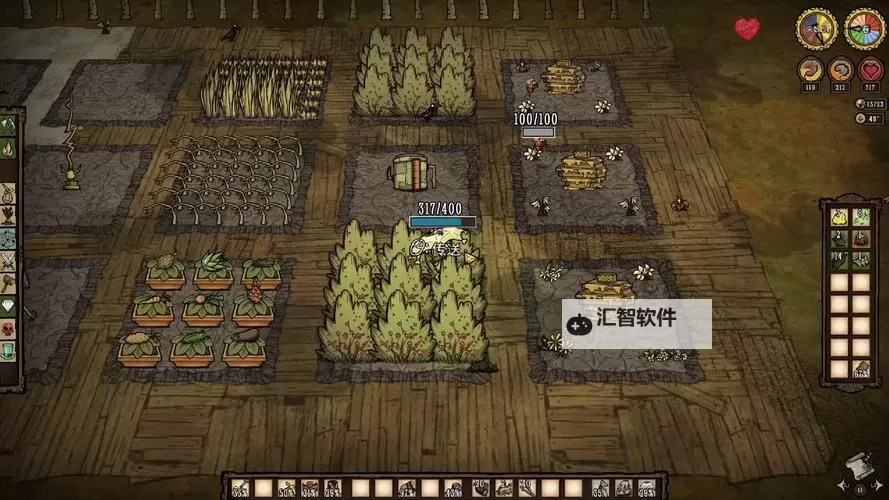 《饥荒》农场摆放布局图 农场怎么布局图2