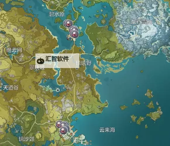 《原神》霓裳花收集路线分享 霓裳花在哪里采集图2