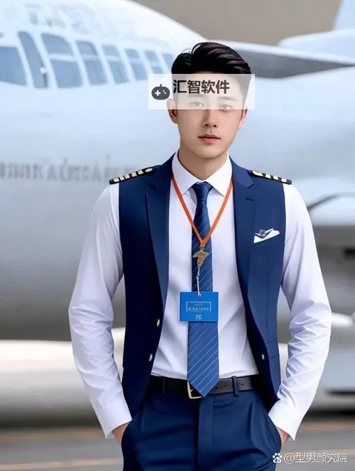帅哥Chinese飞机：高颜值飞行员展现卓越风采图1