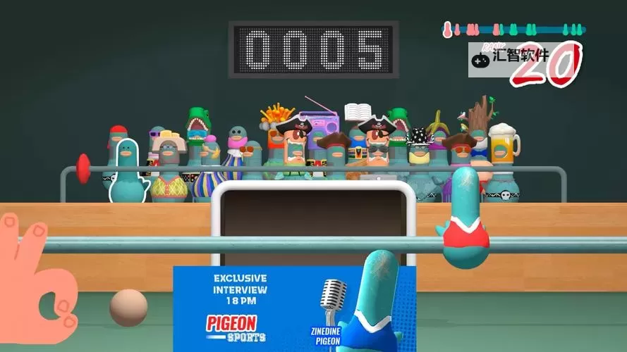 《头脑风暴节奏大逃杀》小游戏玩法汇总 摇头鸽怎么玩图1