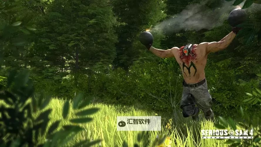 《英雄萨姆4》巨型火箭人彩蛋触发方式图1