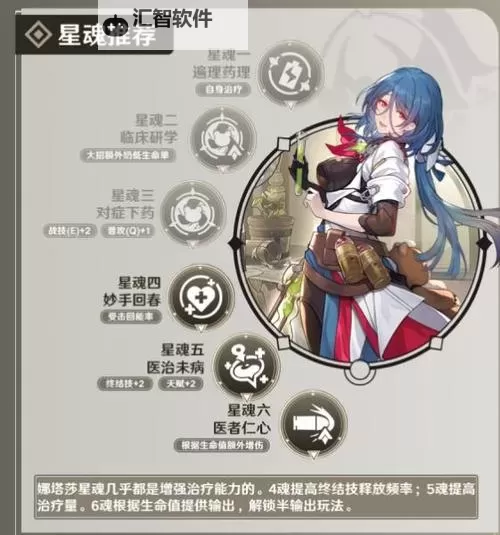《崩坏星穹铁道》四星奶妈娜塔莎技能、星魂详解图1