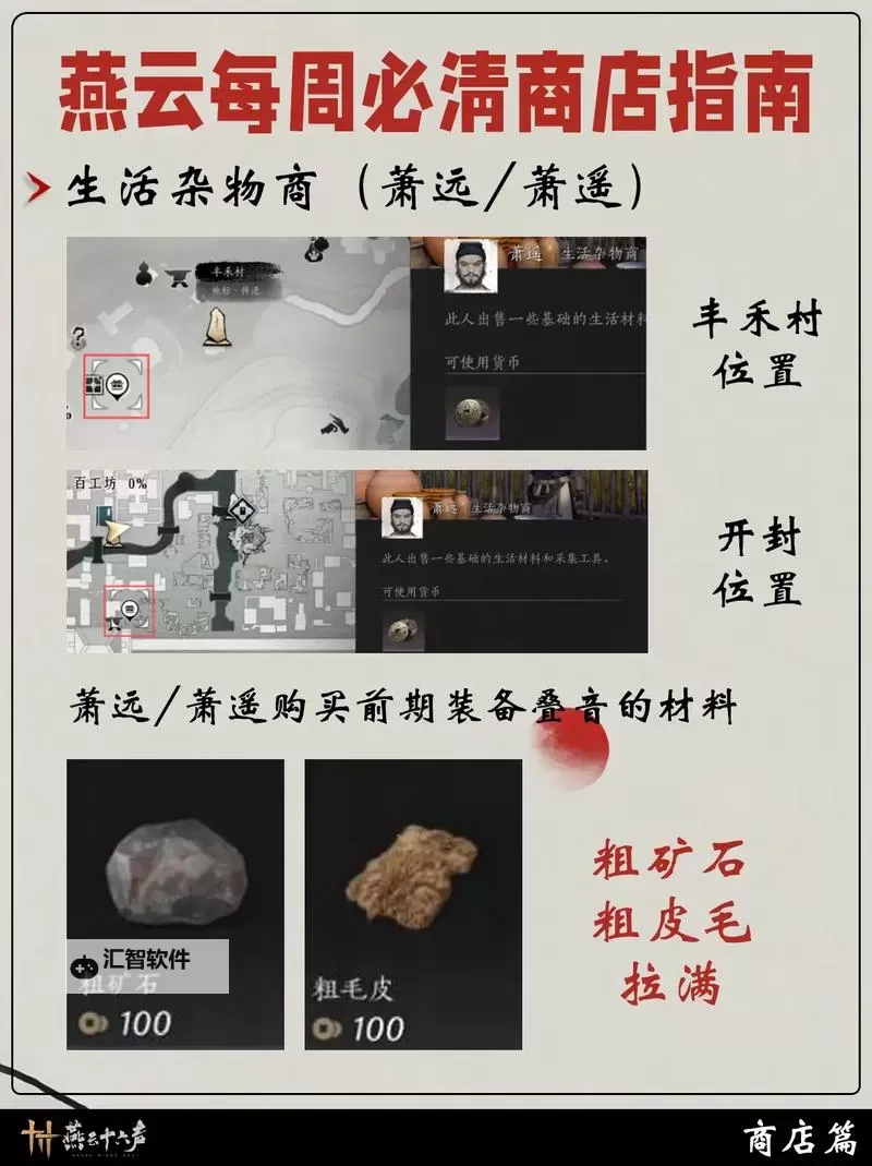 《燕云十六声》三测商城氪金要素介绍图1