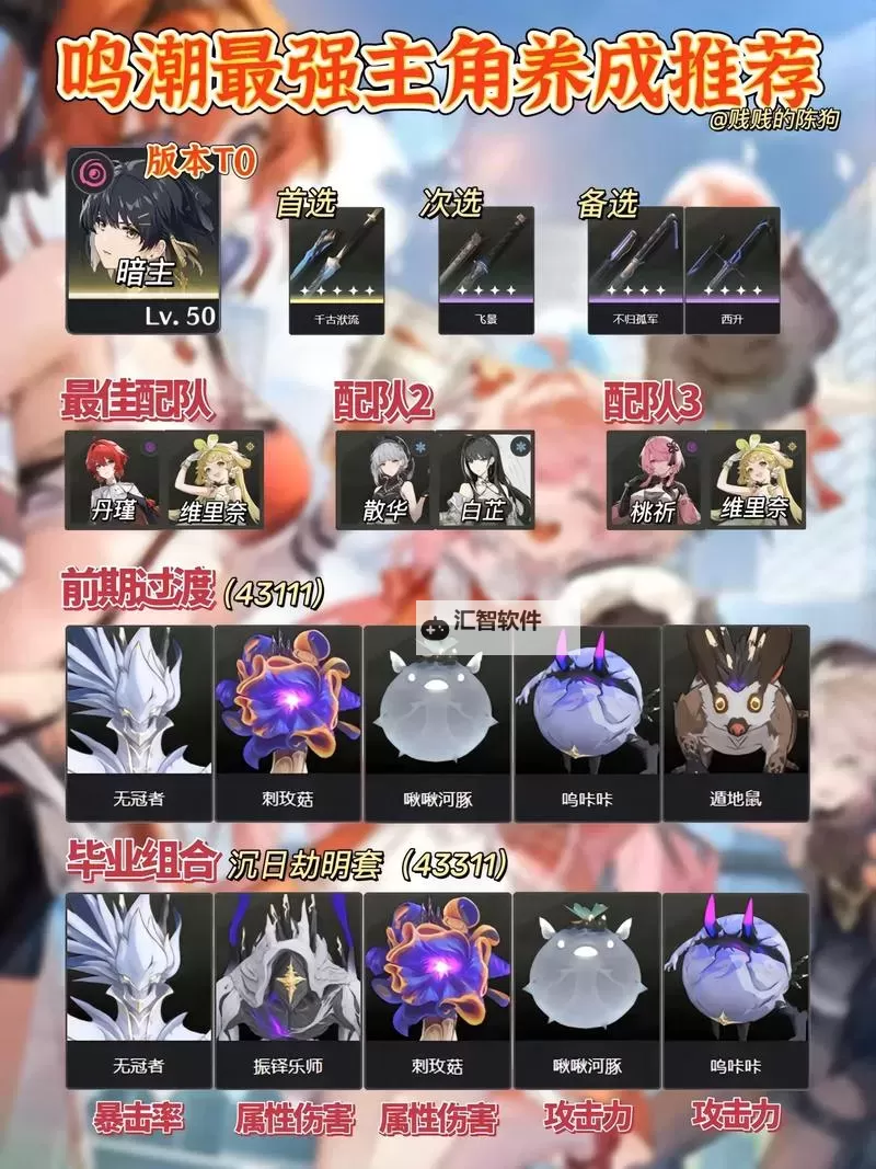 《鸣潮》暗主全方位养成攻略 暗主怎么培养图1