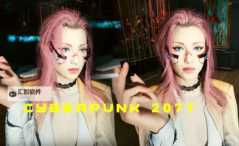 《赛博朋克2077》流浪者出身美女捏脸数据图1