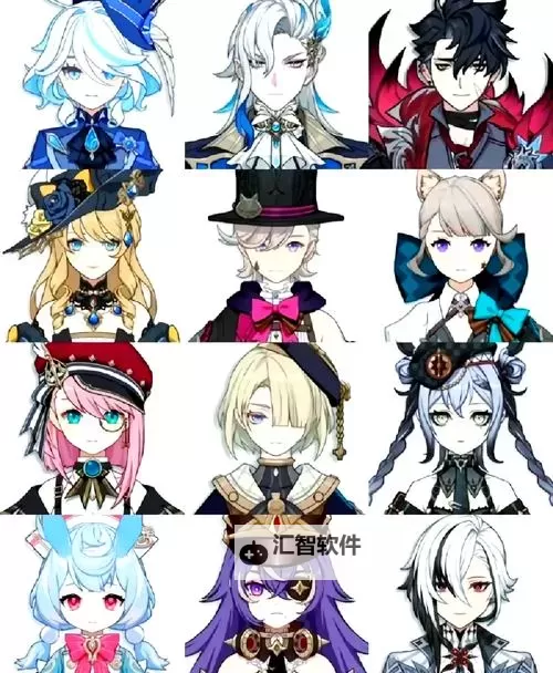 《原神》枫丹PV各角色名称一览图1