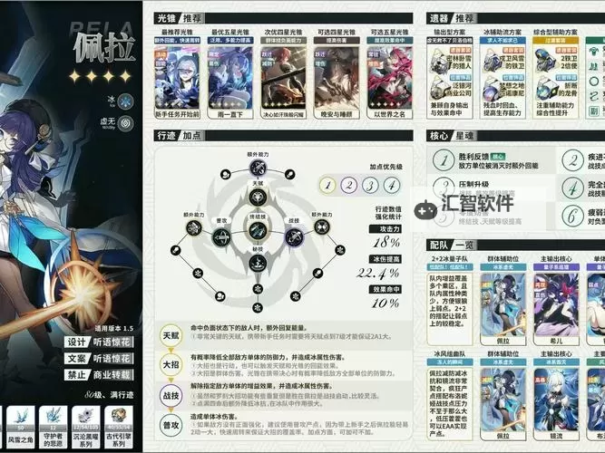 《崩坏星穹铁道》佩拉技能介绍及装备推荐图1