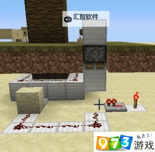 《我的世界》半自动可可豆收割机制作教学图1