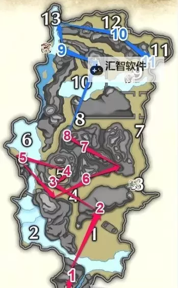 《怪物猎人荒野》单手剑矿石素材衍生样式及路线一览图1