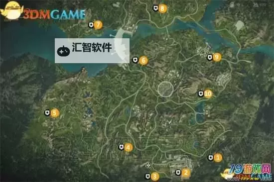 《狙击手幽灵战士3》村庄地图收集攻略 村庄收集品位置一览图1