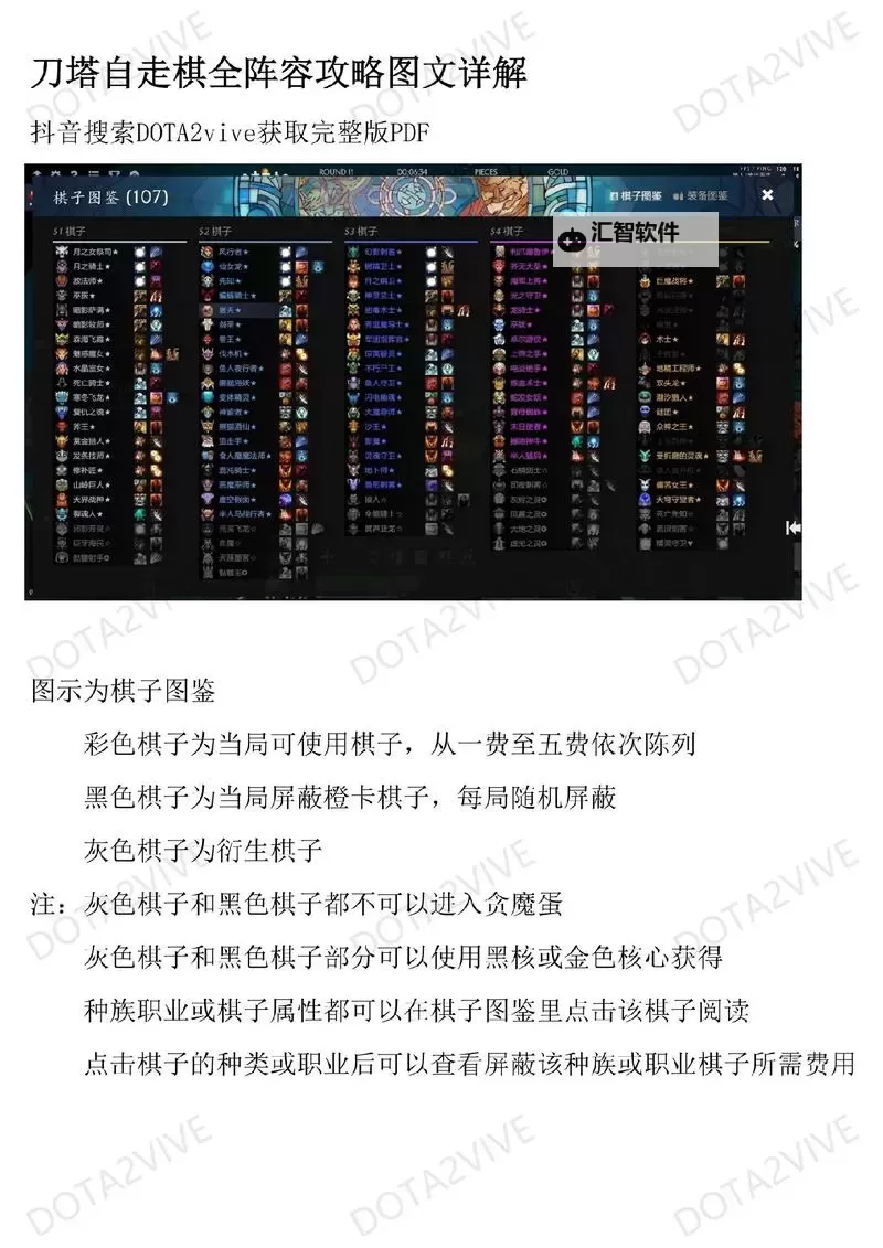 《刀塔自走棋》英雄绰号、常用术语及黑话科普图1