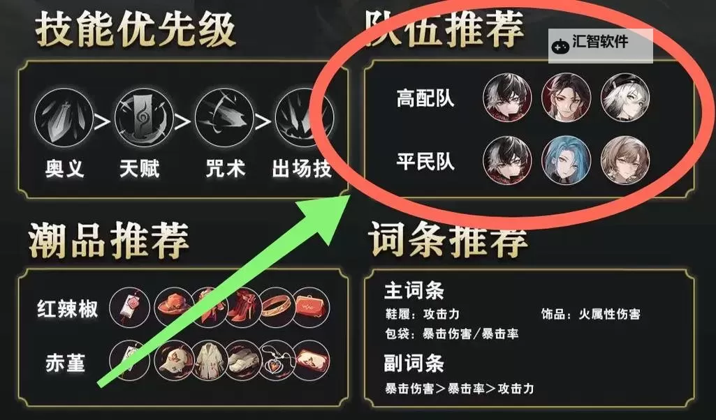 《归龙潮》烛强力配队一图流 烛怎么配队图1