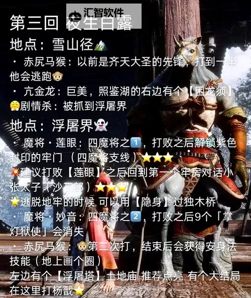 《黑神话悟空》第三章小西天BOSS招式展示图1