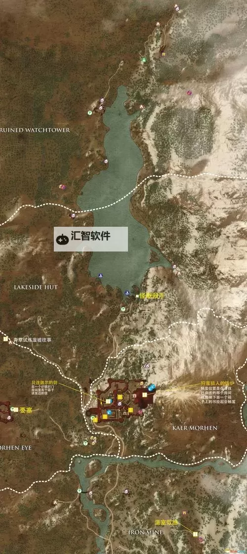 《巫师3》本体及DLC全隐藏任务位置一览图1