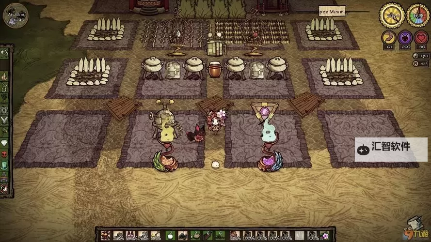 《饥荒》海难基地布局图推荐 饥荒海难基地怎么布局好图1