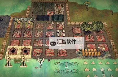 《饥荒》海难实用型新手基地布局图文解析图1