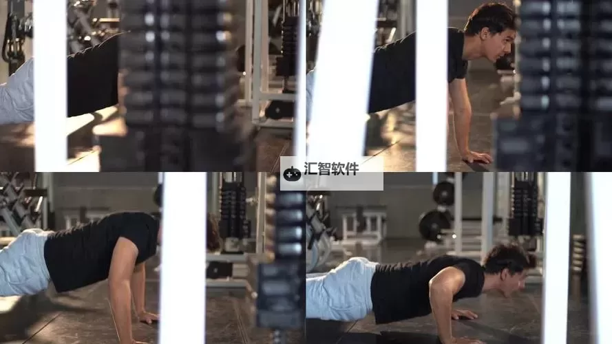 汗水与光影交错的瞬间：在健身器材上做了起来视频，见证坚持的力量图1